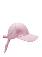 BCMATILDA bow cap - Lt. Pink - Black Colour