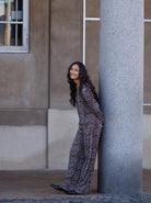 BCHAYDEN plissé pant - Leo - Black Colour