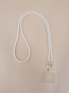 BCPEARL phone strap - White - Black Colour