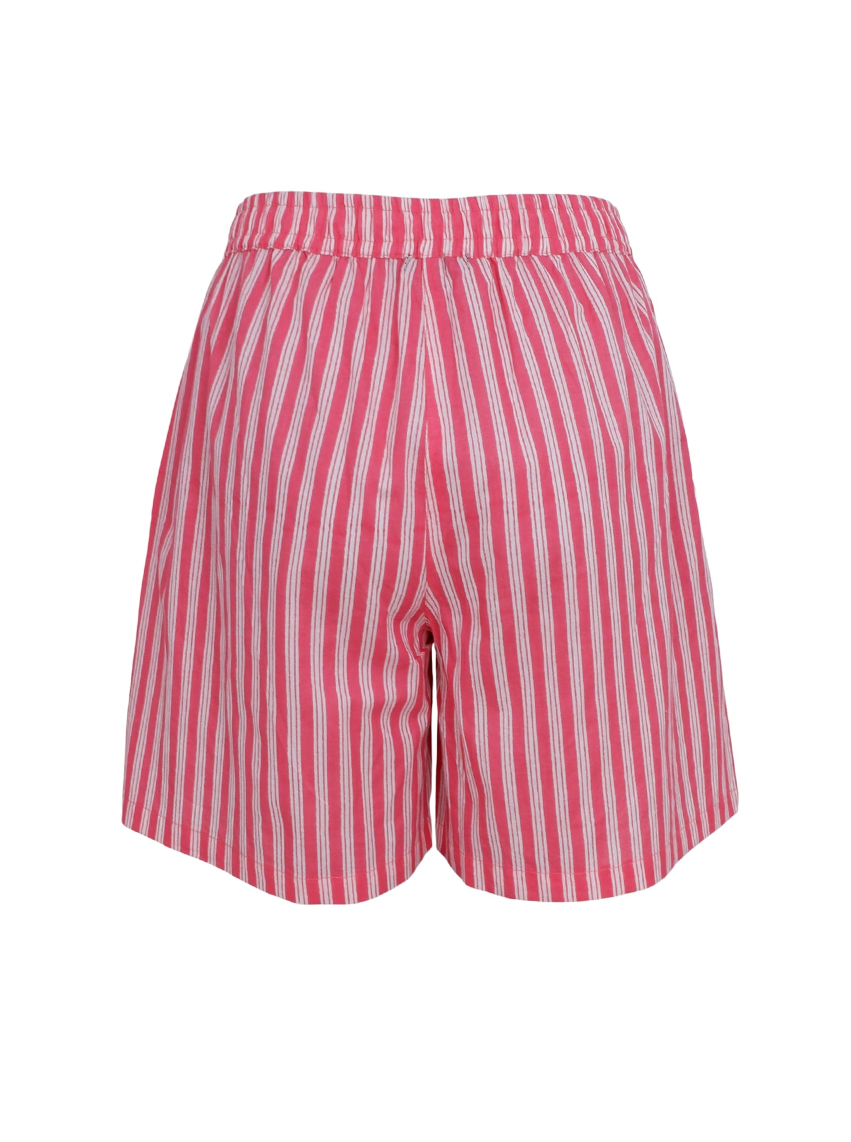 BCFLORA shorts - Pink Stripe - Black Colour