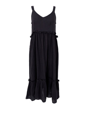 BCBALI strap dress - Black - Black Colour