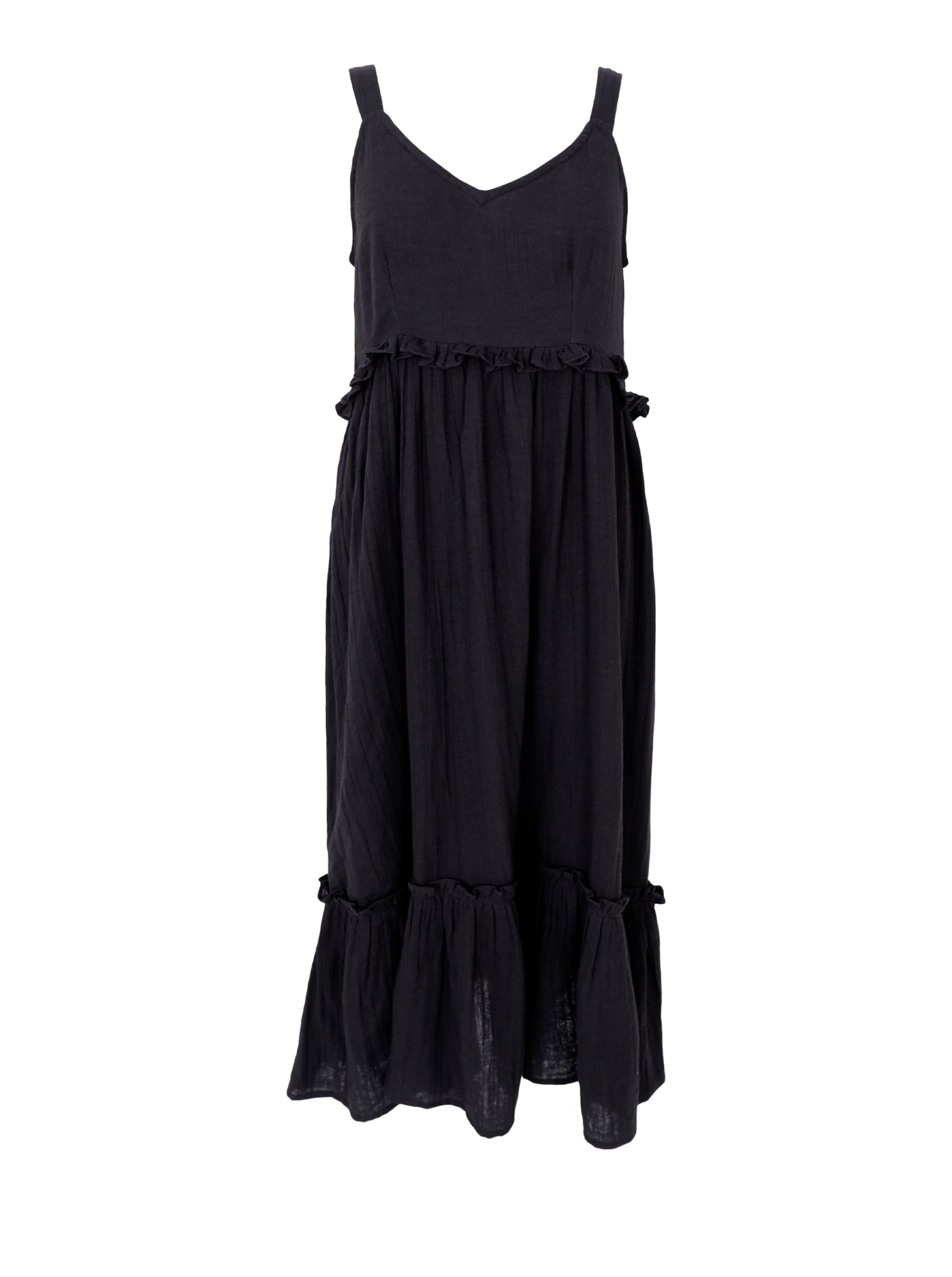 BCBALI strap dress - Black - Black Colour
