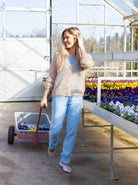 BCBOX regular pant - Lt. Blue - Black Colour