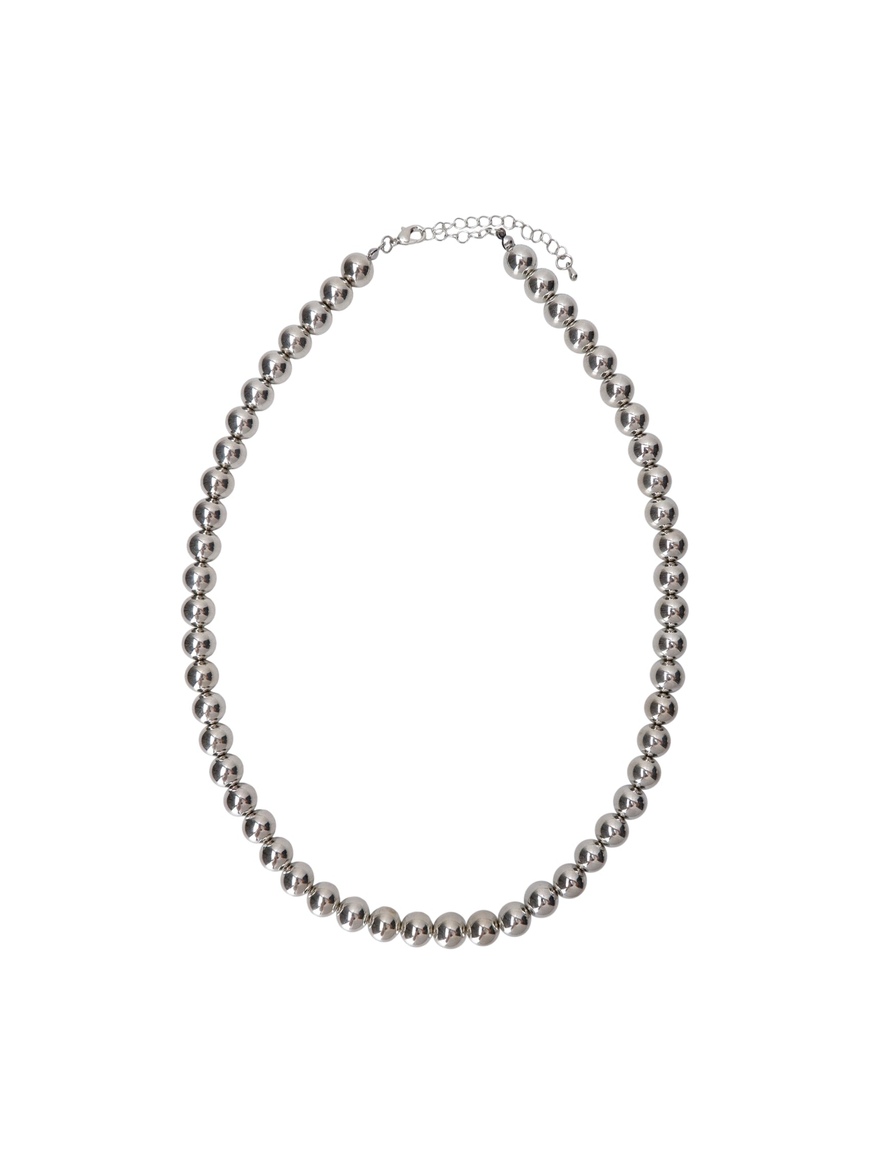 BCLINA 2-in-1 necklace - Silver Coloured - Black Colour