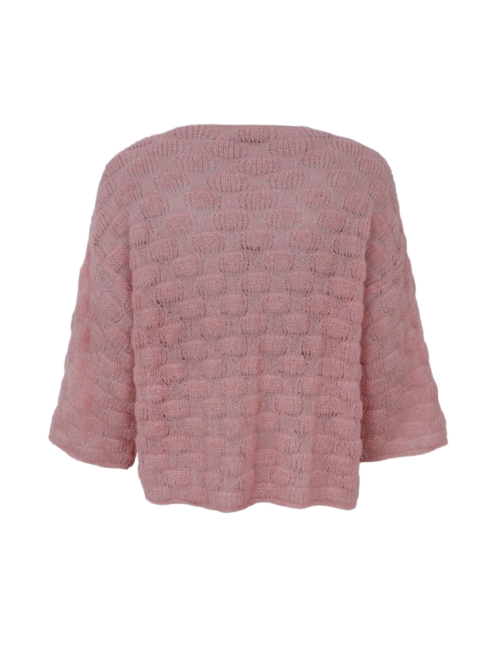 BCHARRIS v-neck jumper - Rose - Black Colour
