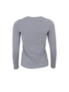 BCKARLA LS t-shirt - Grey Melange - Black Colour