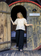 BCSHILA loose pant - Black - Black Colour