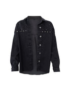 BCNESSA jeans shirt jacket - Black - Black Colour