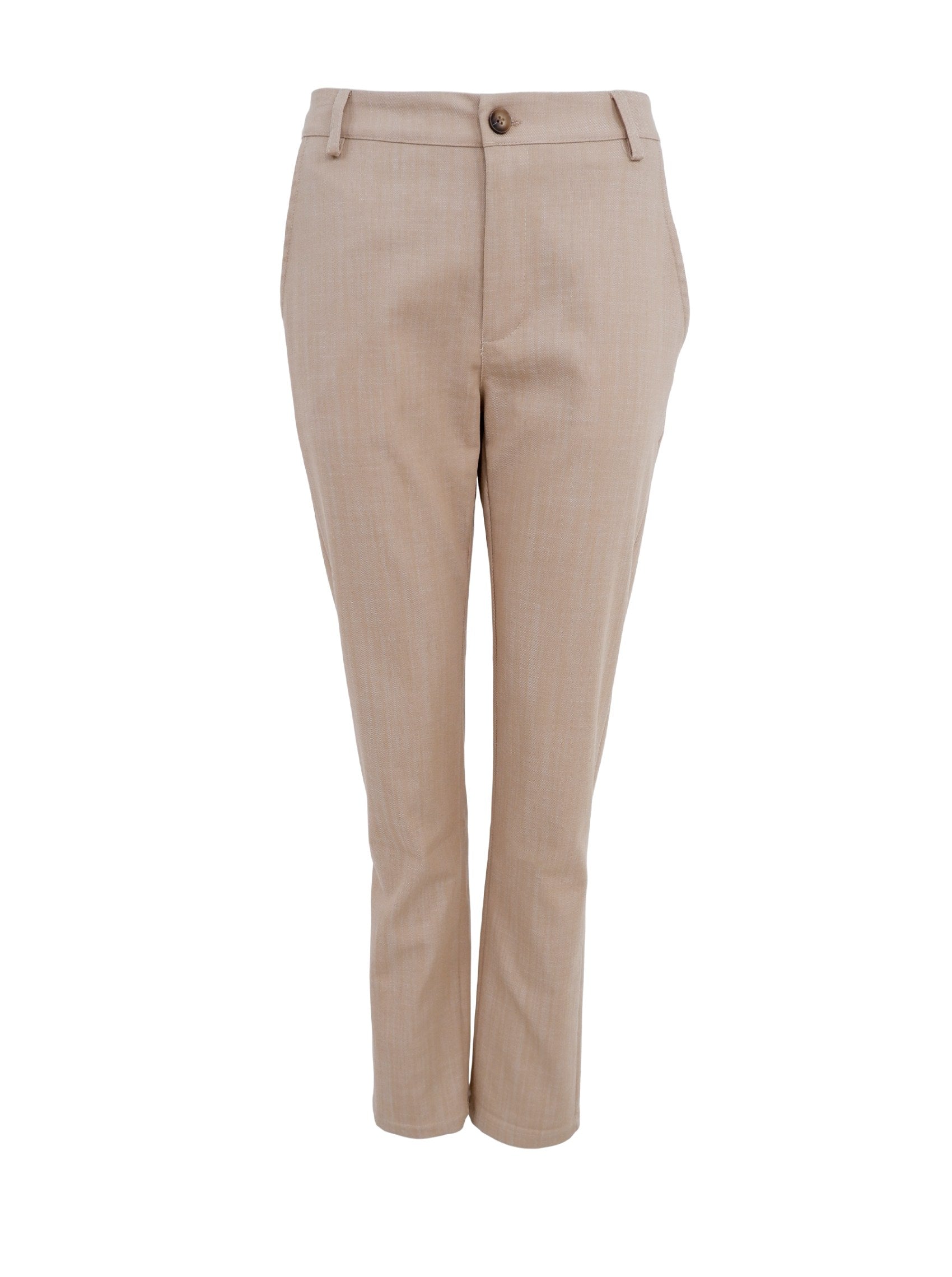 BCBOX regular pant - Sand - Black Colour