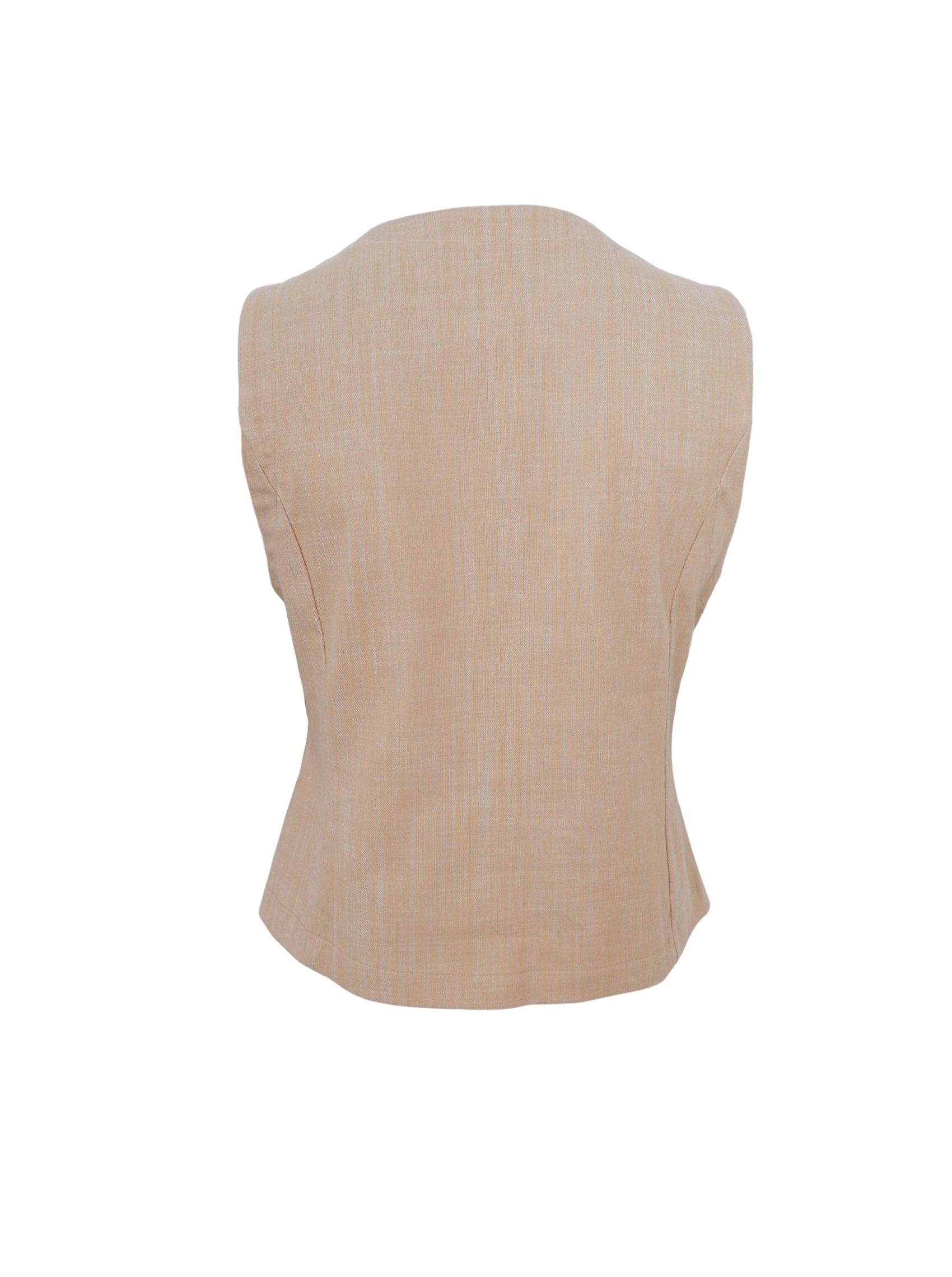 BCBOX vest - Sand - Black Colour