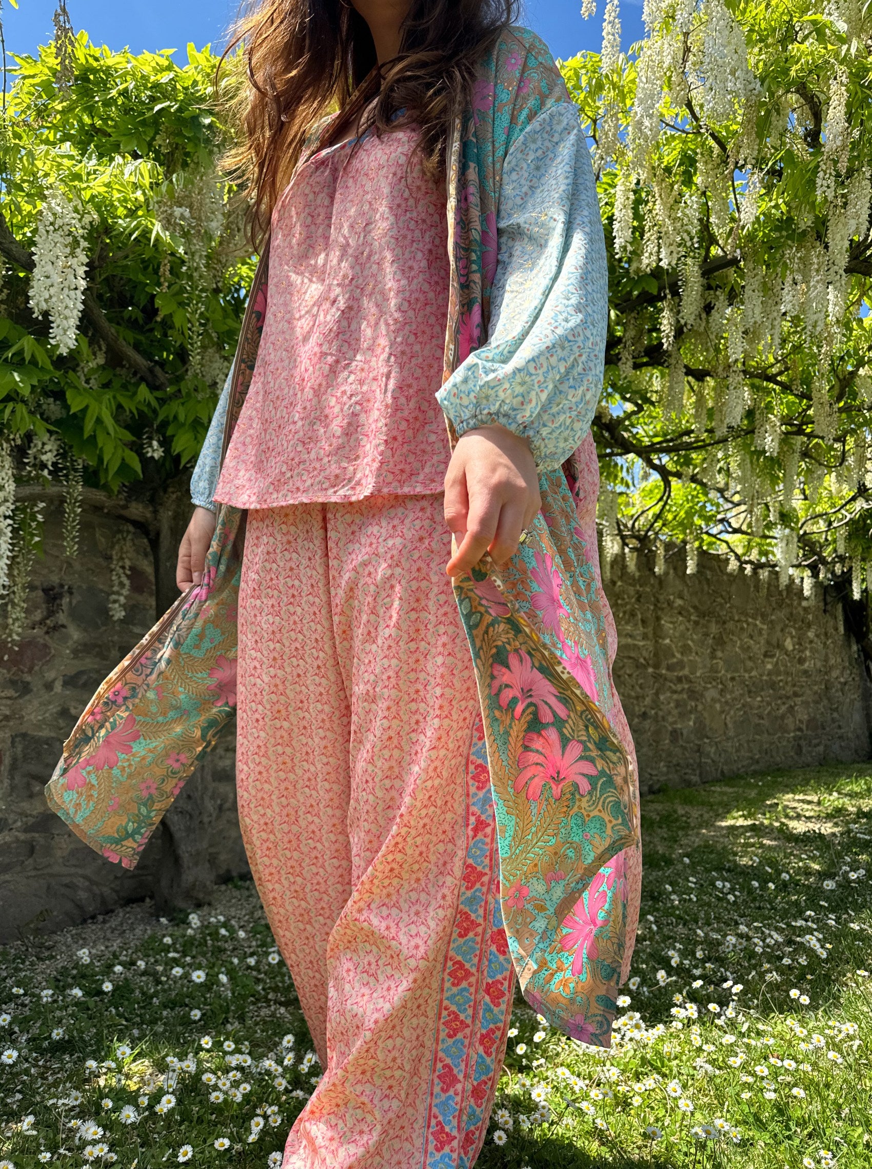 BCLUNA straight pant - Paradise Pink - Black Colour