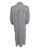 BCBENDIX shirt dress - White - Black Colour