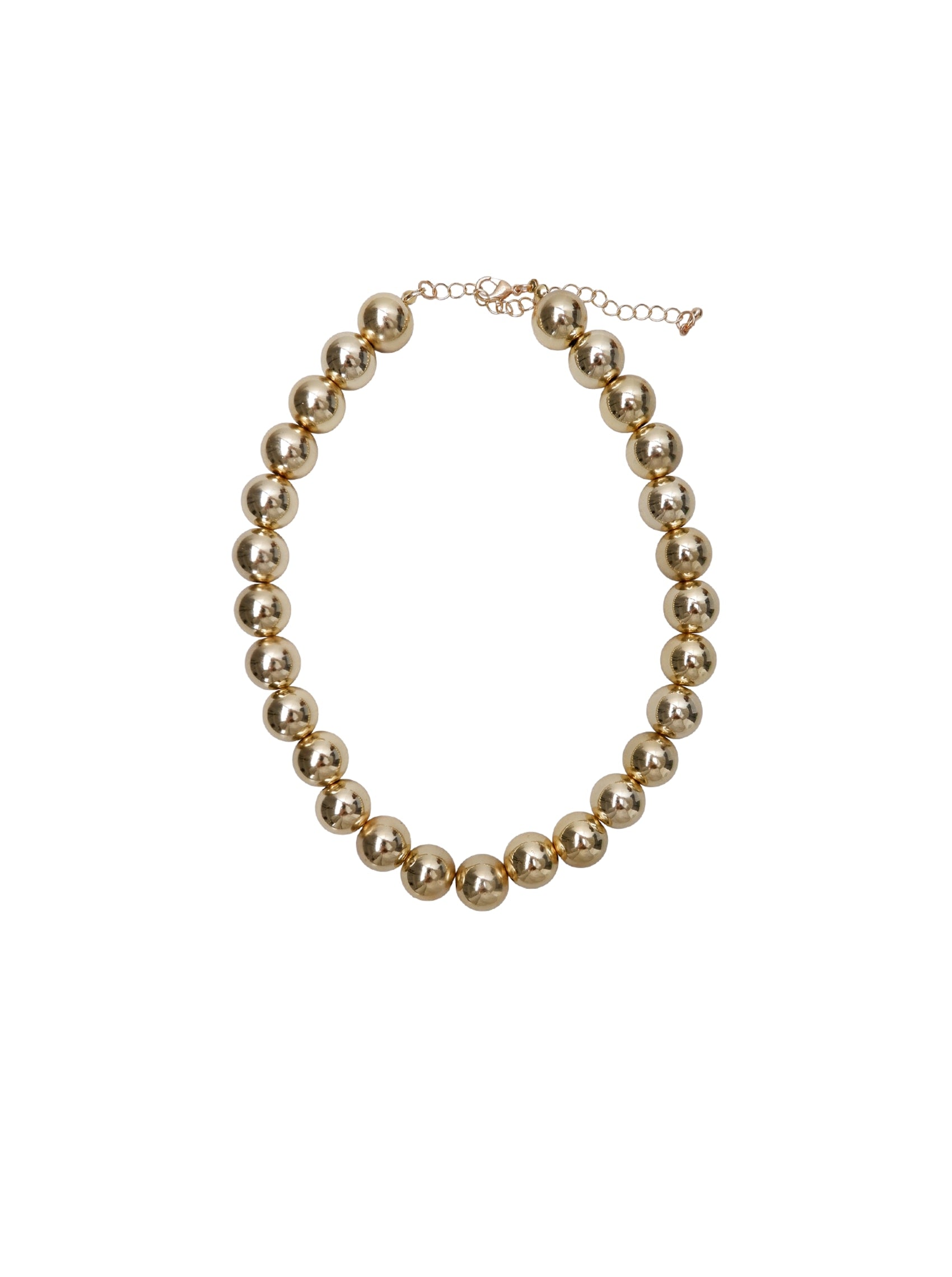 BCLINA 2-in-1 necklace - Gold Coloured - Black Colour