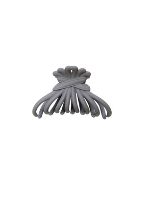 BCVENEDA medium matt hair claw - Grey - Black Colour