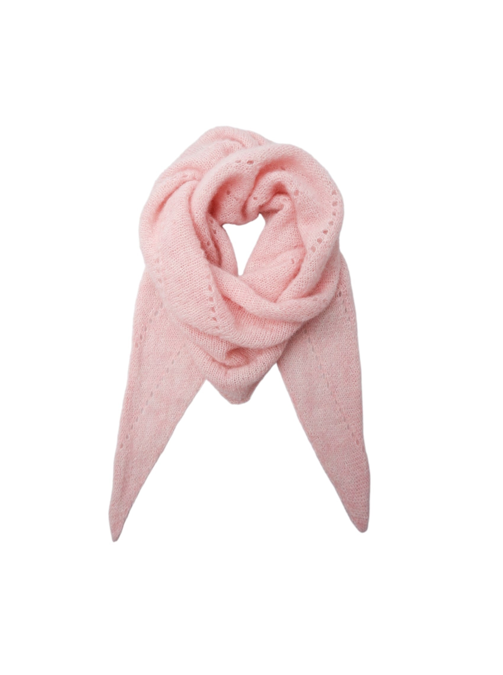 BCDELL knitted mini scarf - Black – Black Colour