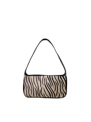 BCMALIA baguette bag - Zebra - Black Colour