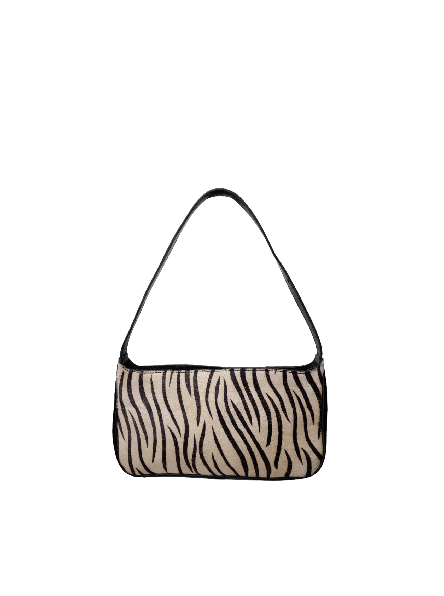 BCMALIA baguette bag - Zebra - Black Colour