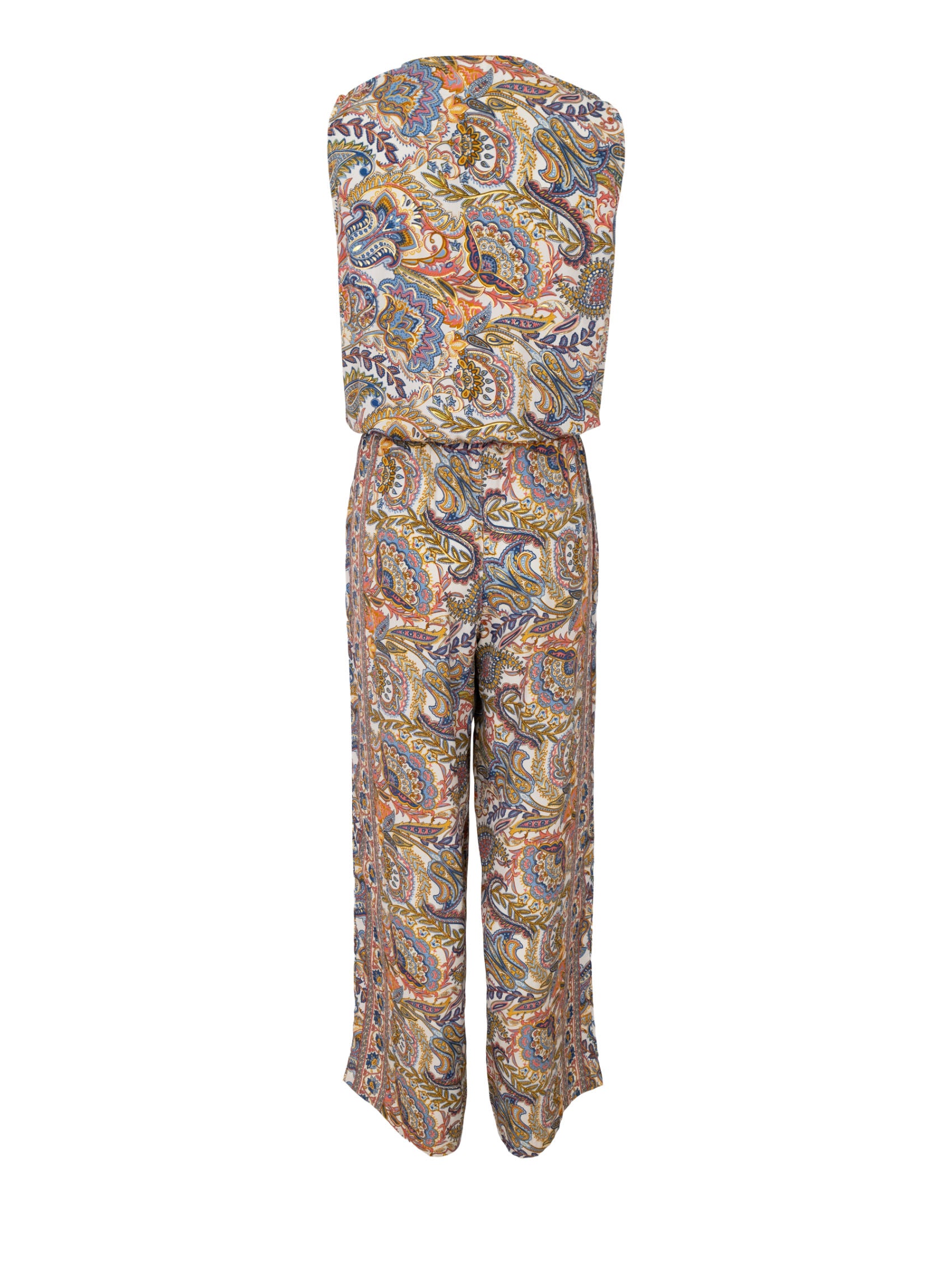 BCLUNA sleeveless jumpsuit - Summer Garden - Black Colour