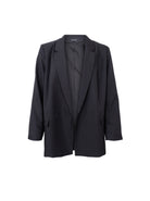 BCZARRA oversize blazer - Black - Black Colour