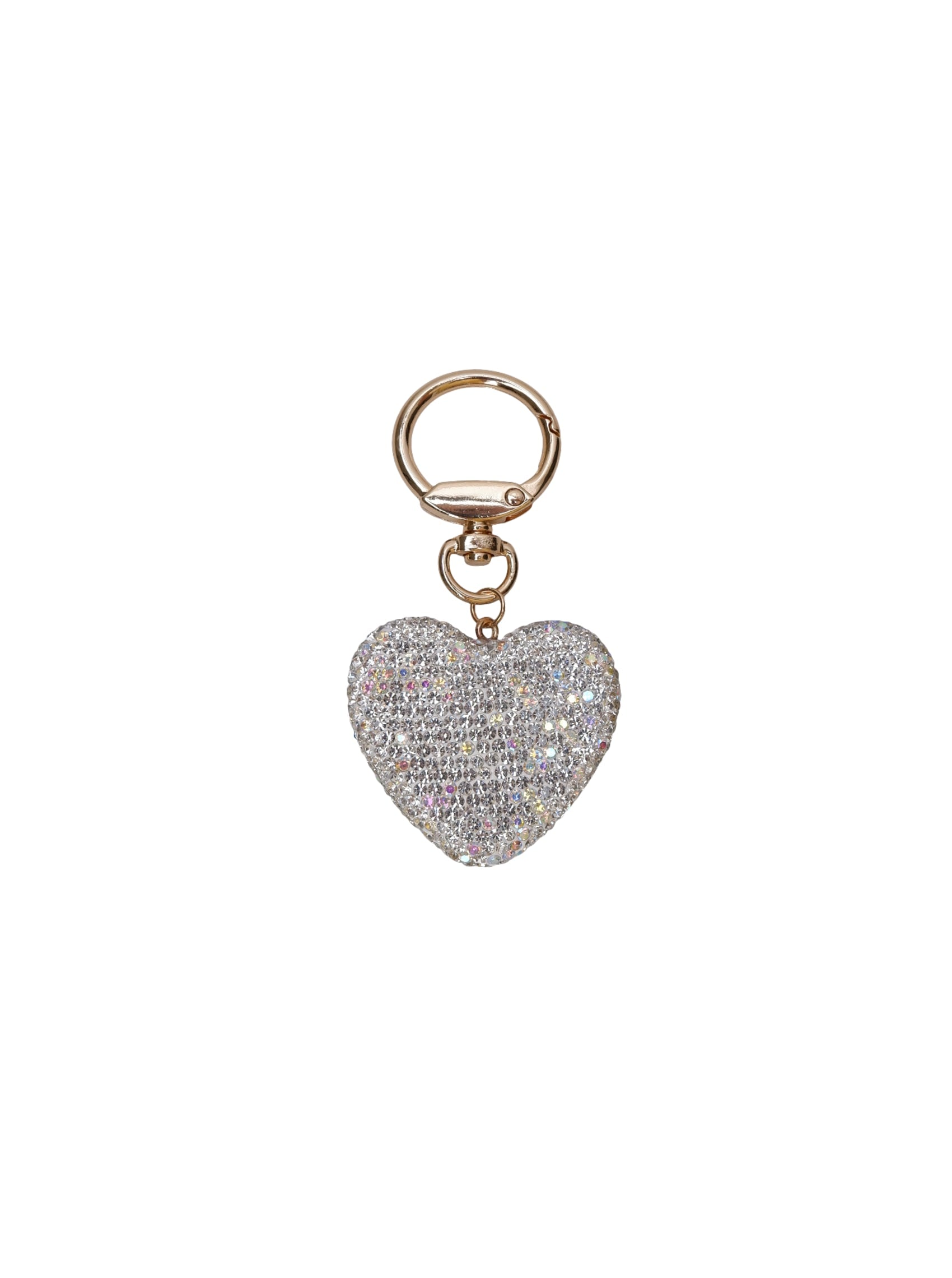 BCHEART rhinestone keyhanger - Clear - Black Colour