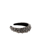 BCSHAFFER headband - Black/Silver Coloured - Black Colour