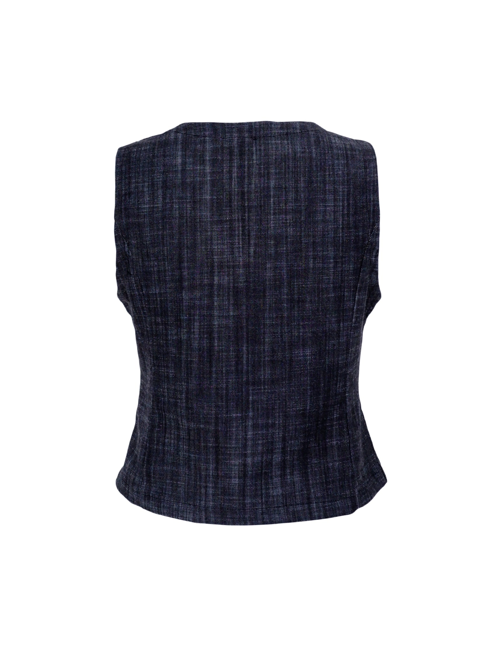 BCBOX vest - Black Denim - Black Colour