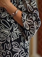 BCISADORA bracelet - Silver Coloured - Black Colour