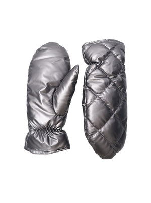 BCPALOMA quilted mittens - Gun - Black Colour