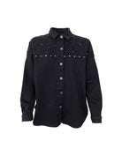BCNESSA jeans shirt jacket - Black - Black Colour