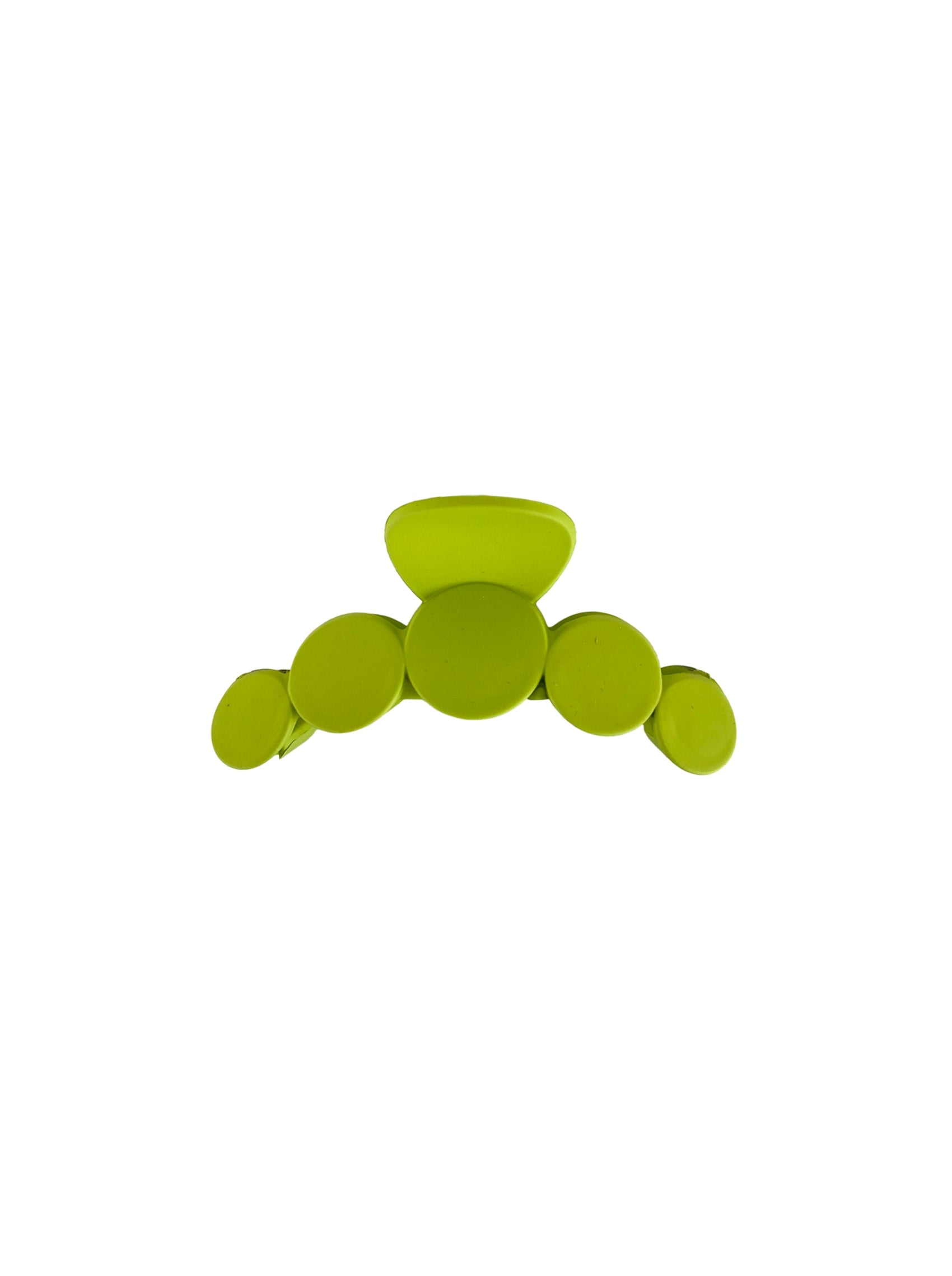 BCBUBBLE matt hair claw - Lt. Green - Black Colour