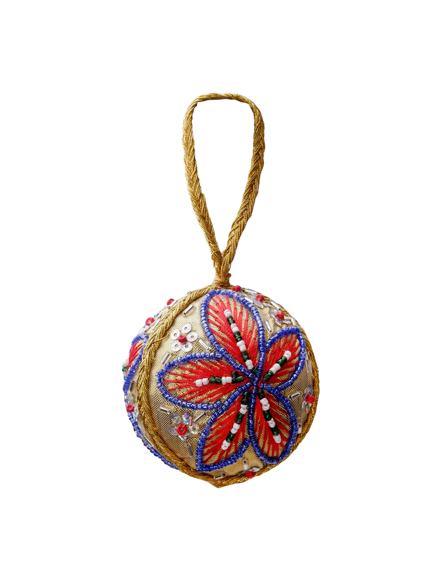 BCBALL christmas ornament - Golden Coloured - Black Colour