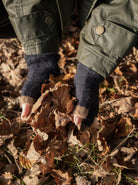 BCGINGER short handwarmers - Navy - Black Colour