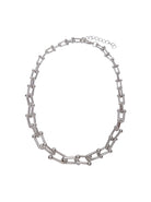 BCORION necklace - Silver Coloured - Black Colour