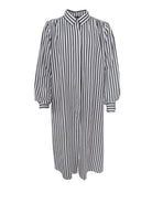 BCBENDIX shirt dress - White - Black Colour