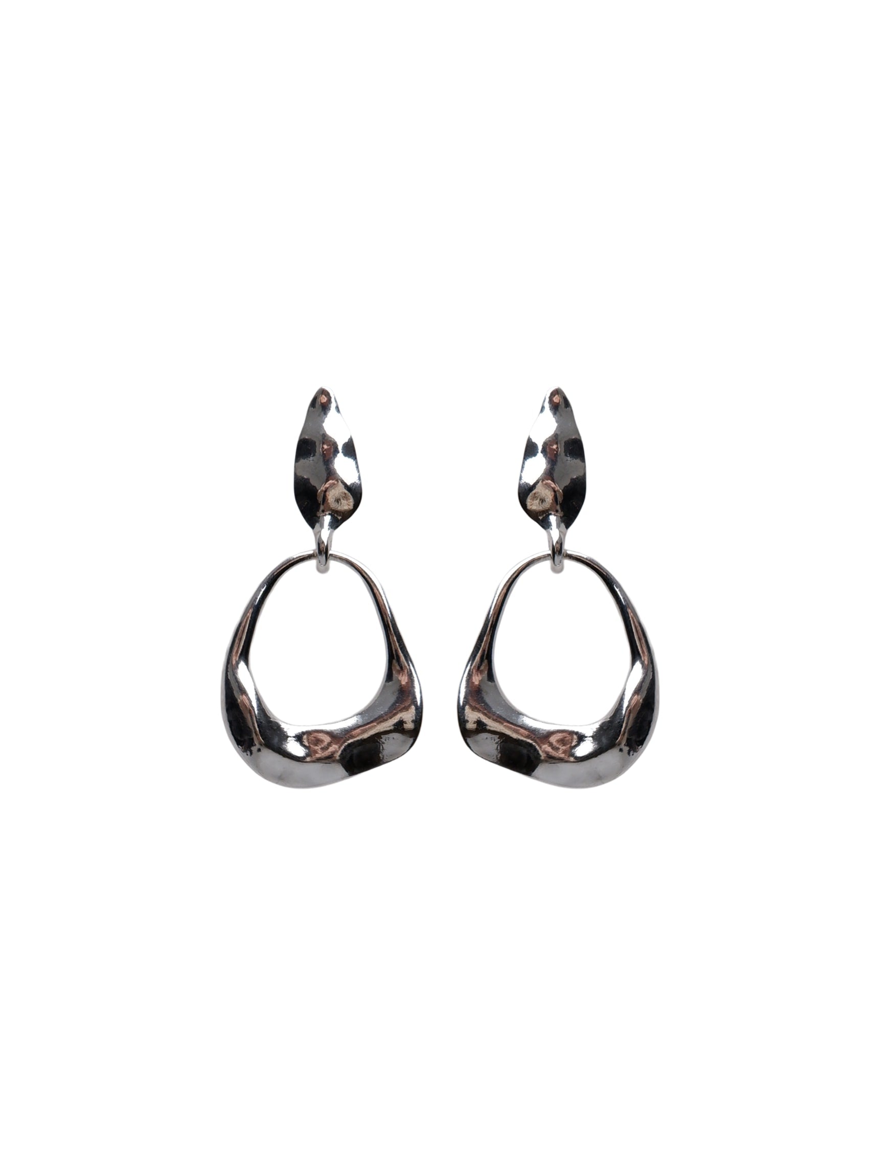 BCBINE earrings - Silver Coloured - Black Colour