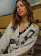 BCCAPELLO knit cardigan - Natural Black - Black Colour