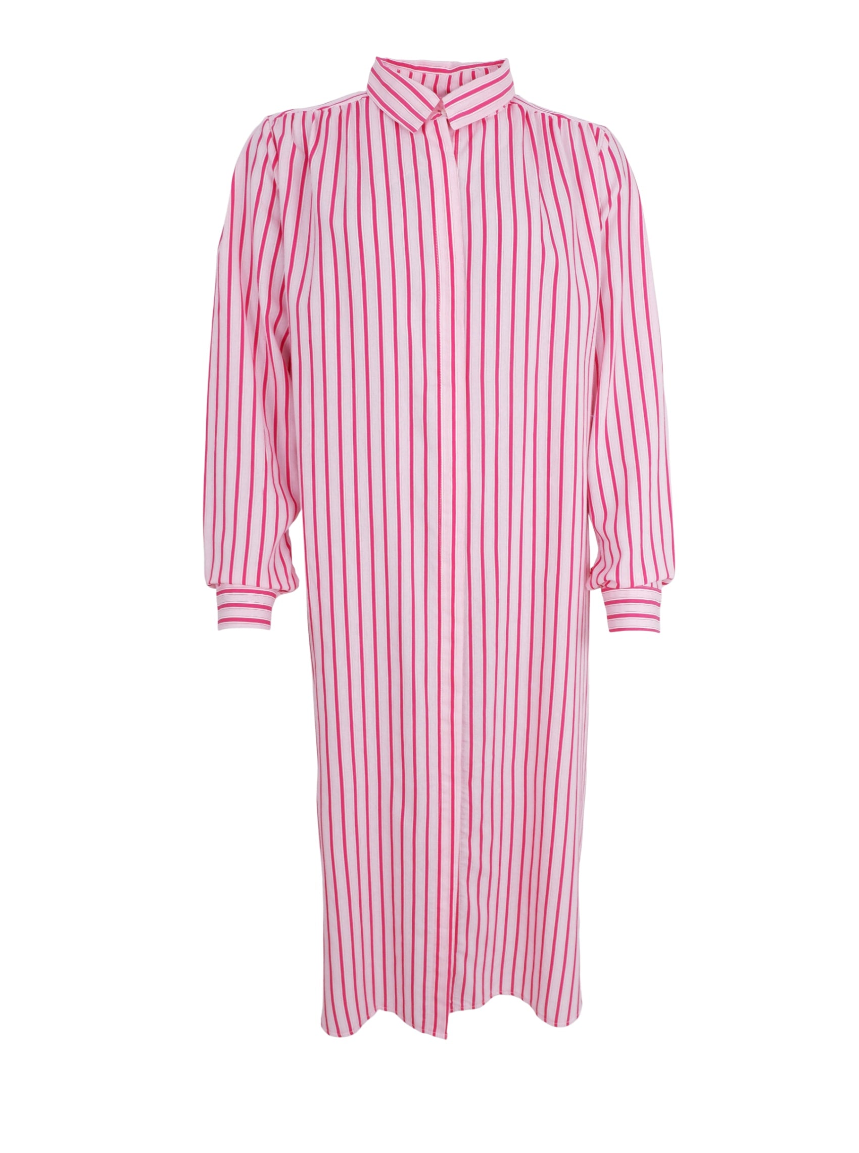 BCBENDIX shirt dress - Pink - Black Colour