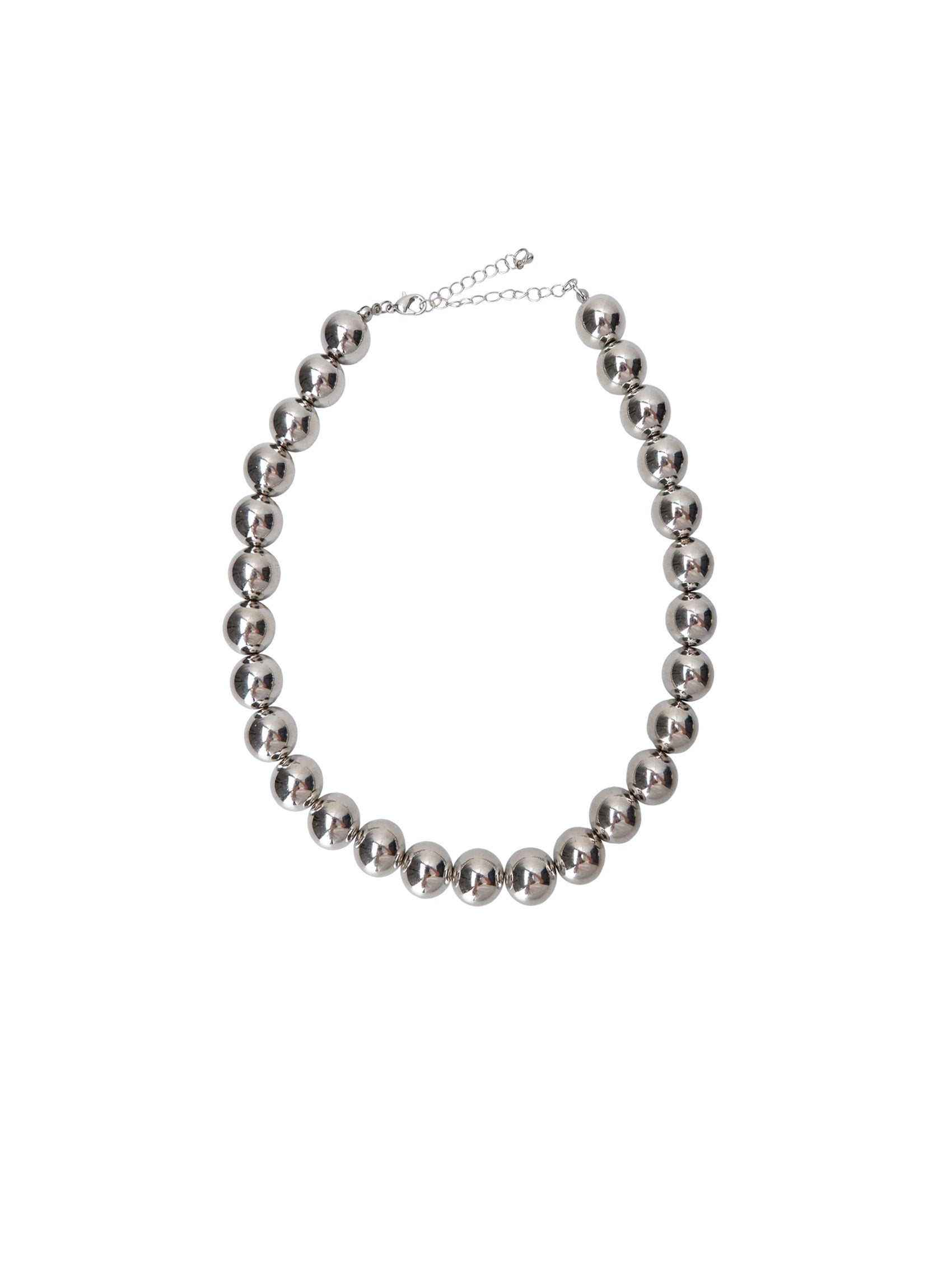 BCLINA 2-in-1 necklace - Silver Coloured - Black Colour