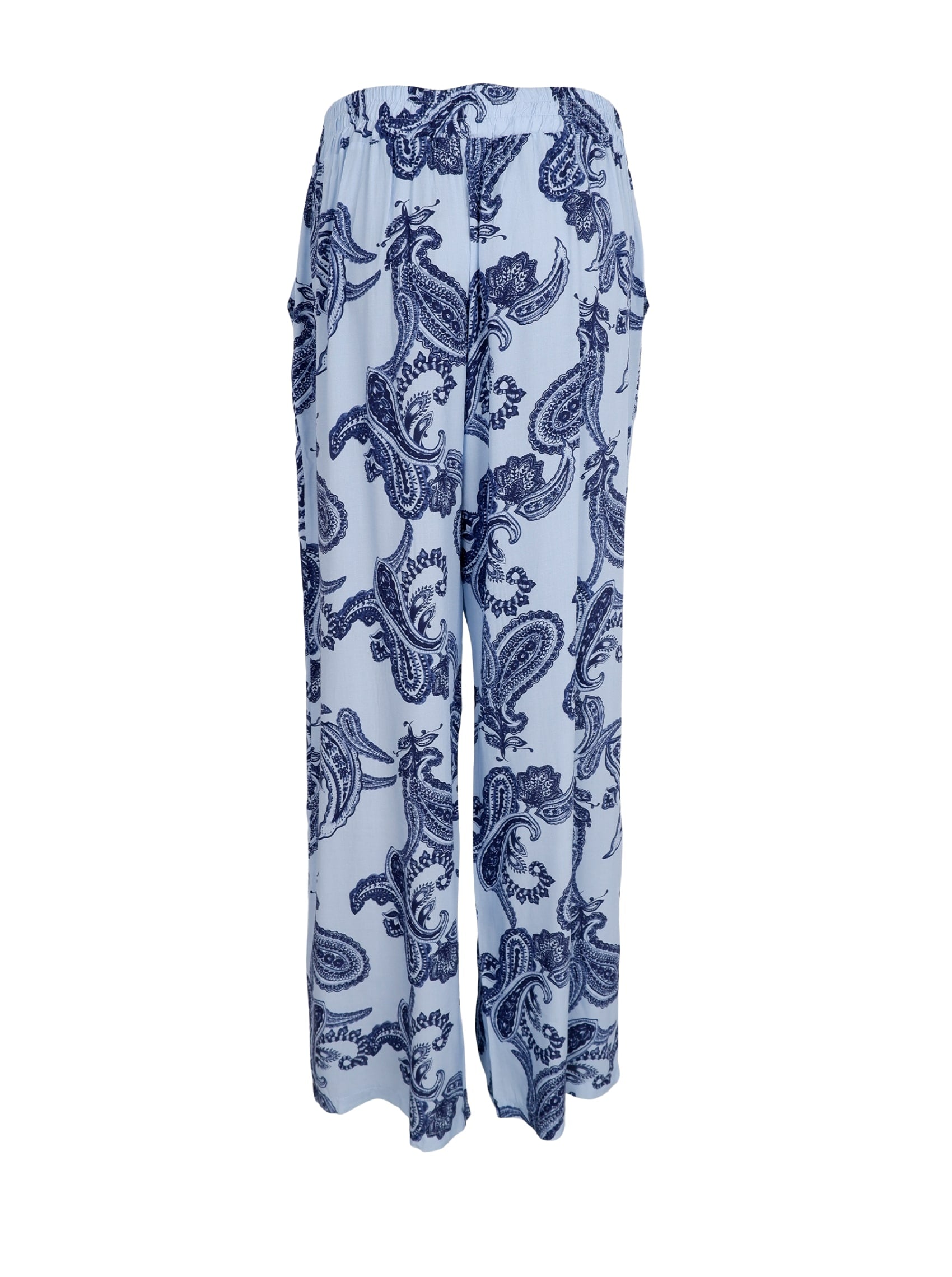 BCKAYLA pant - Lt. Blue - Black Colour