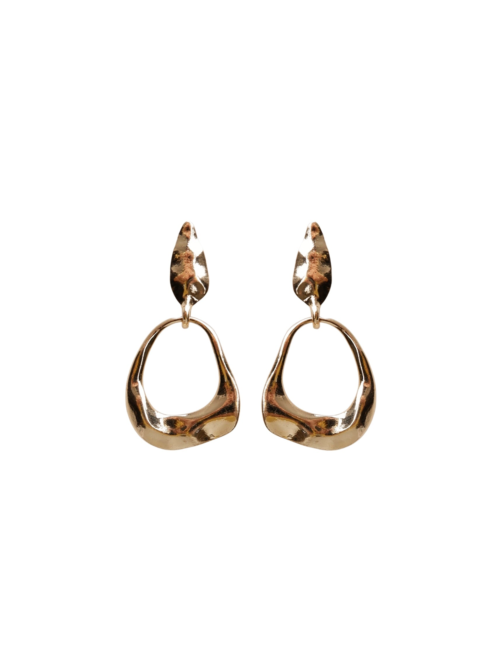 BCBINE earrings - Gold Coloured - Black Colour