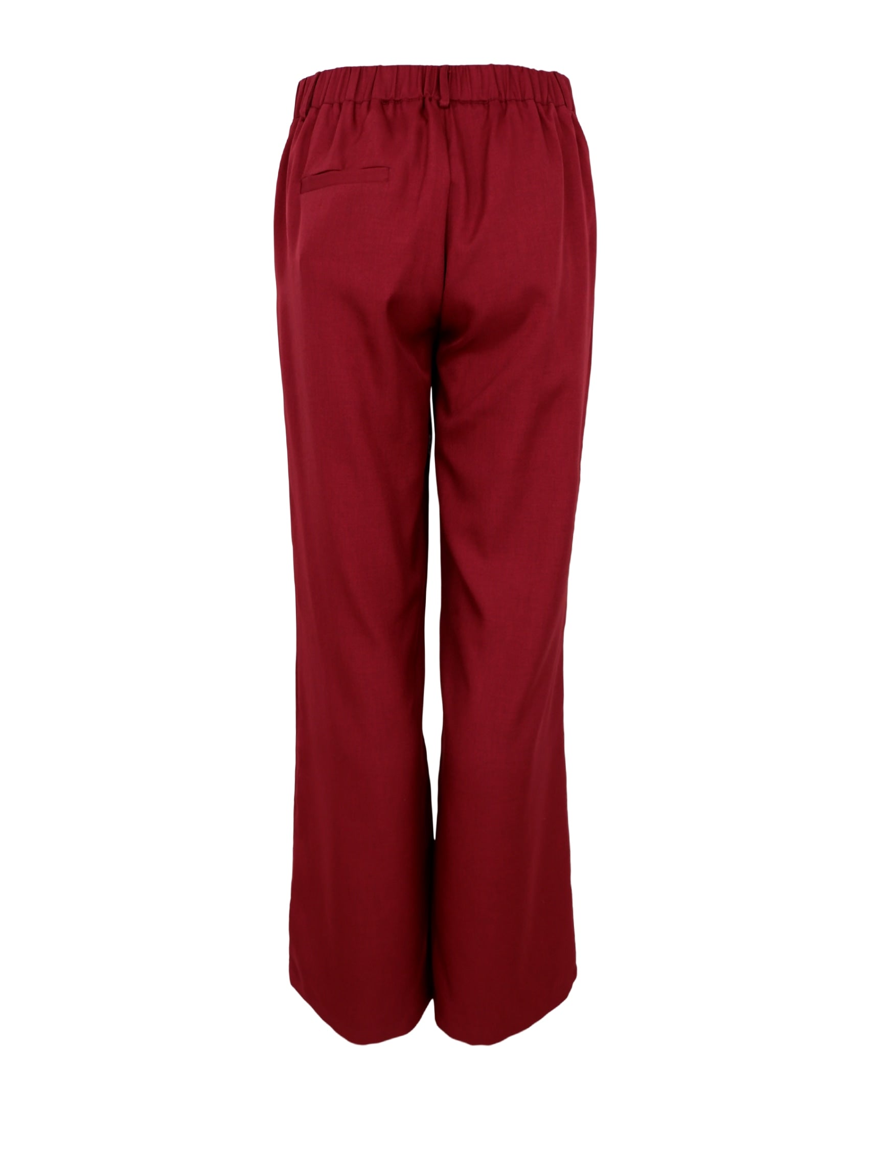 BCZARRA tailored pant - Wine - Black Colour