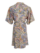 BCLUNA short raglan dress SS - Summer Garden - Black Colour