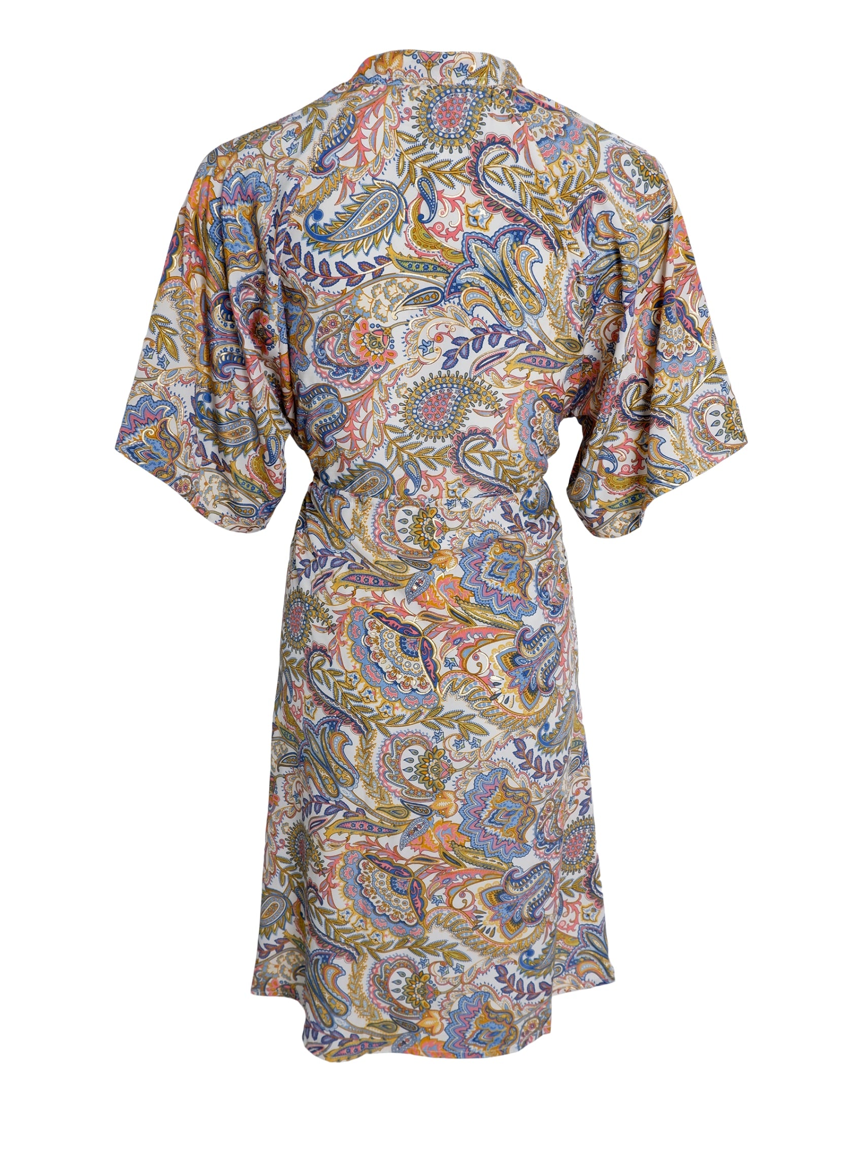 BCLUNA short raglan dress SS - Summer Garden - Black Colour