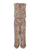 BCLUNA sleeveless jumpsuit - Summer Garden - Black Colour