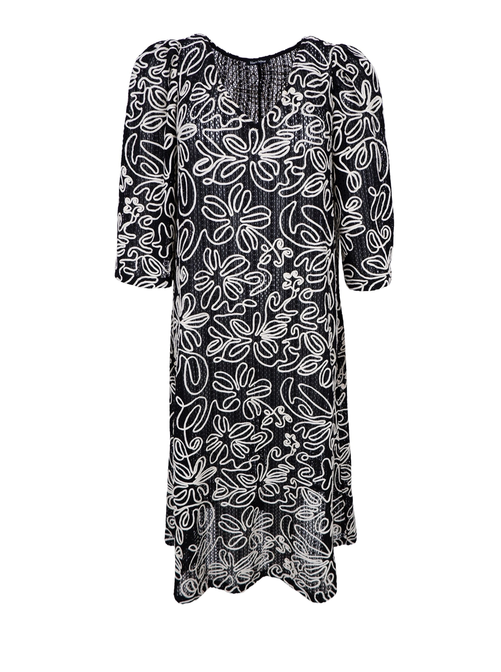 BCALLY outline dress - Black - Black Colour
