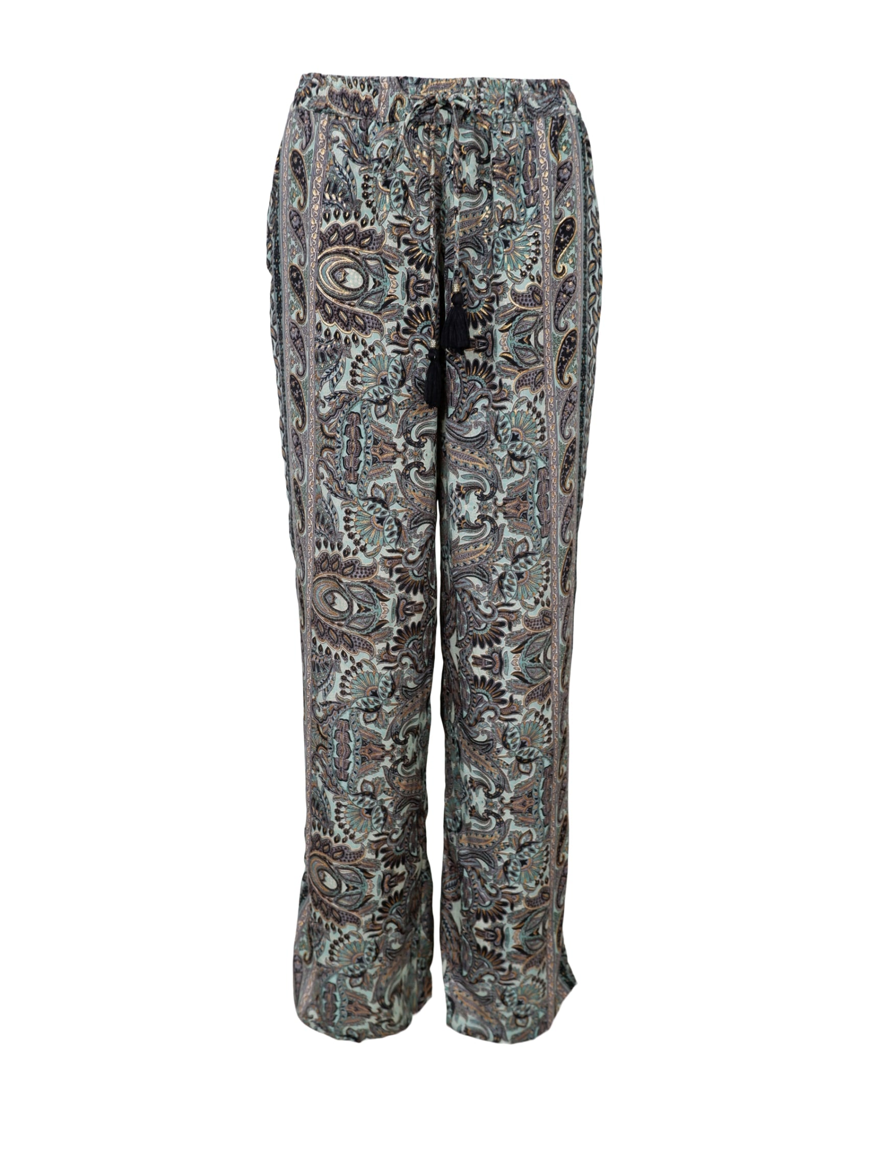 BCLUNA straight pant - Ice Green - Black Colour