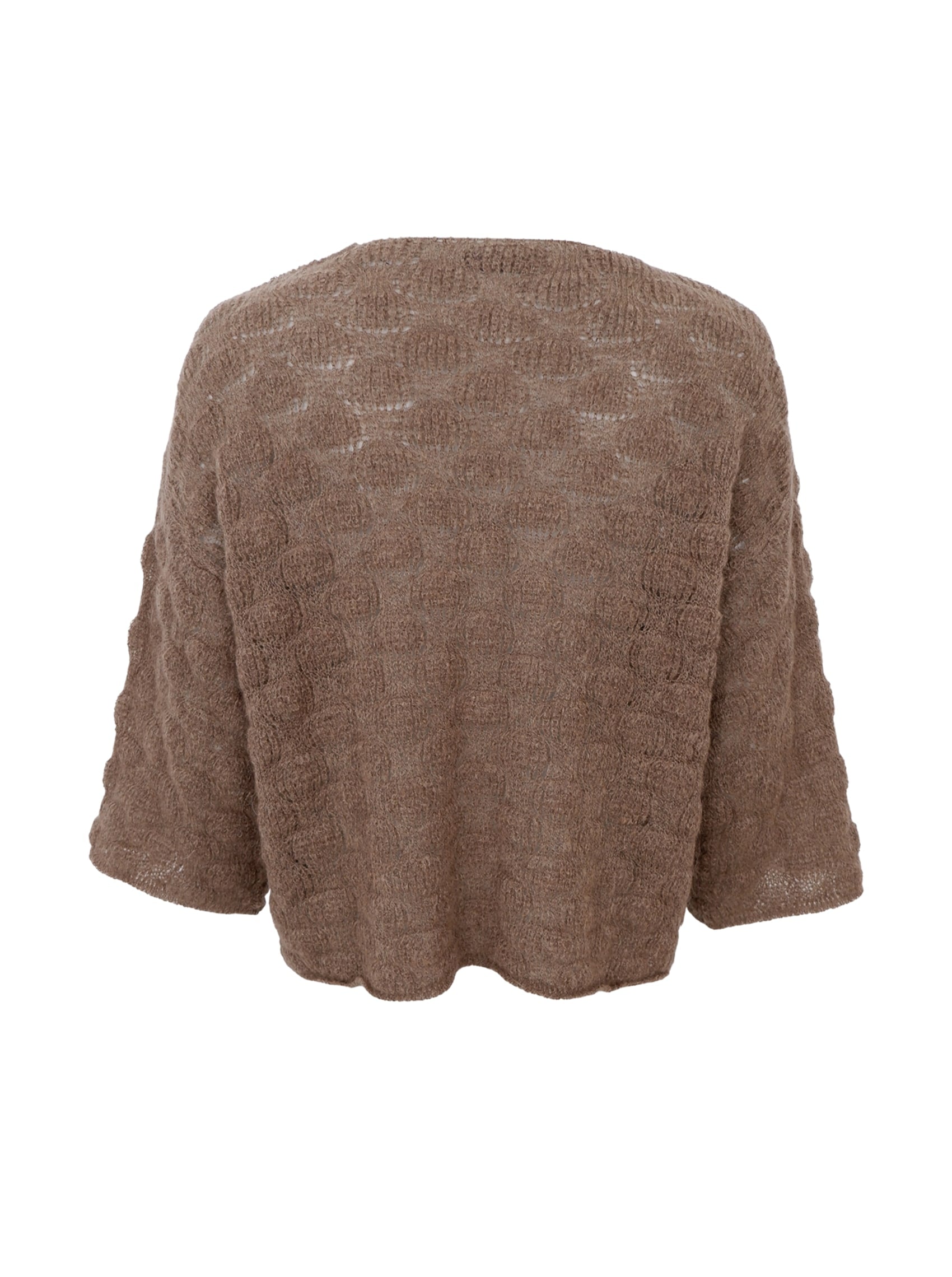 BCHARRIS v-neck jumper - Taupe - Black Colour