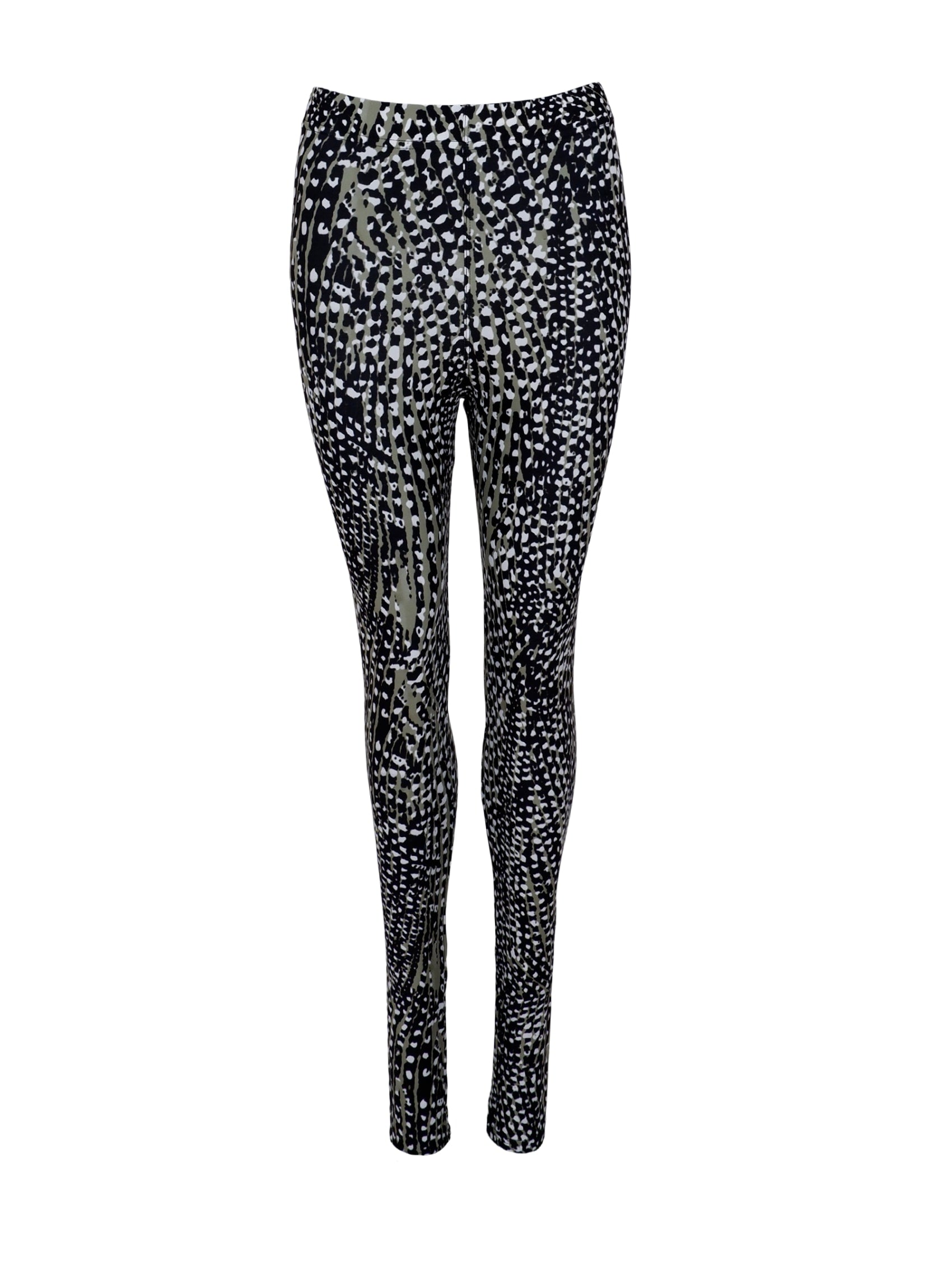 BCROBYN printed legging - Bamboo Army - Black Colour