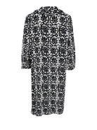 BCLUNA Ruffle tunic dress - Black Lily - Black Colour