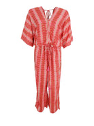 BCLUNA double v-neck jumpsuit - Glow Berry - Black Colour